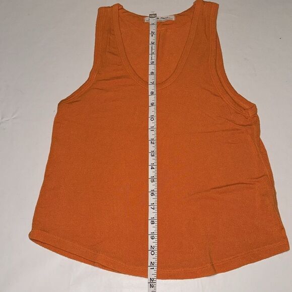We The Free Orange Tank Top, Size XS - Picture 5 of 6